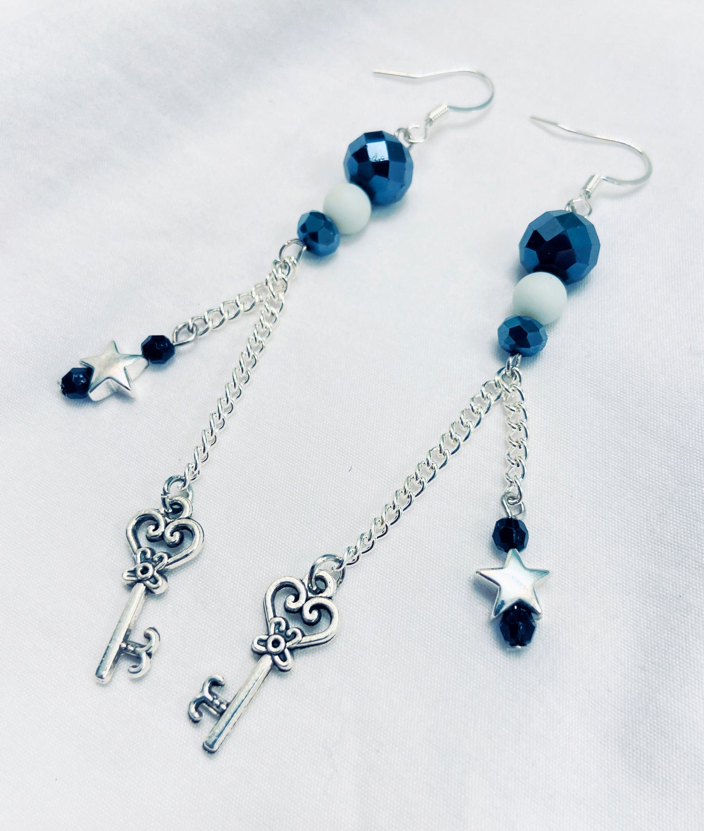 Silvery Stars and Keys (C)