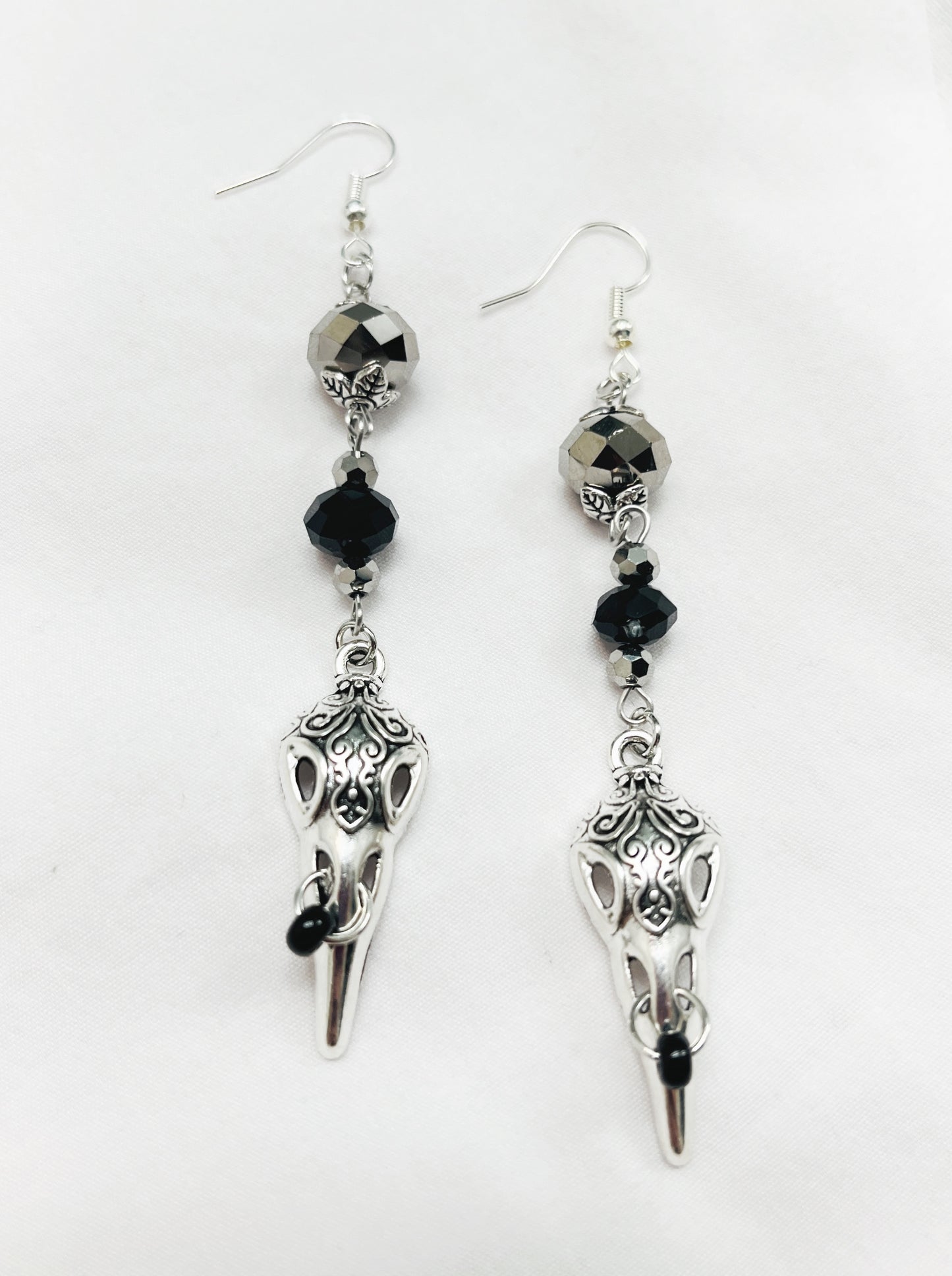 Gothic Raven Skulls