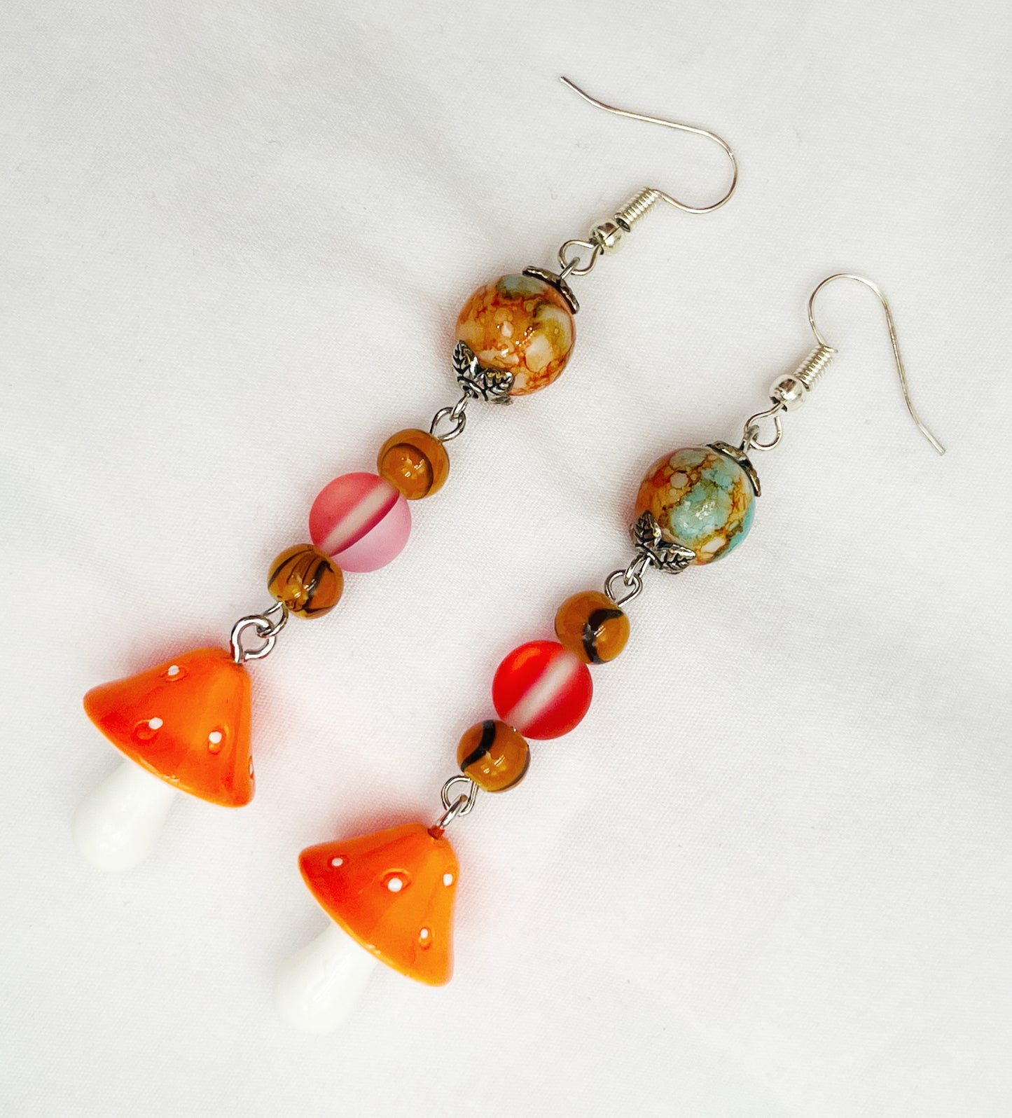 Tie-Dyed Mushroom (Orange)