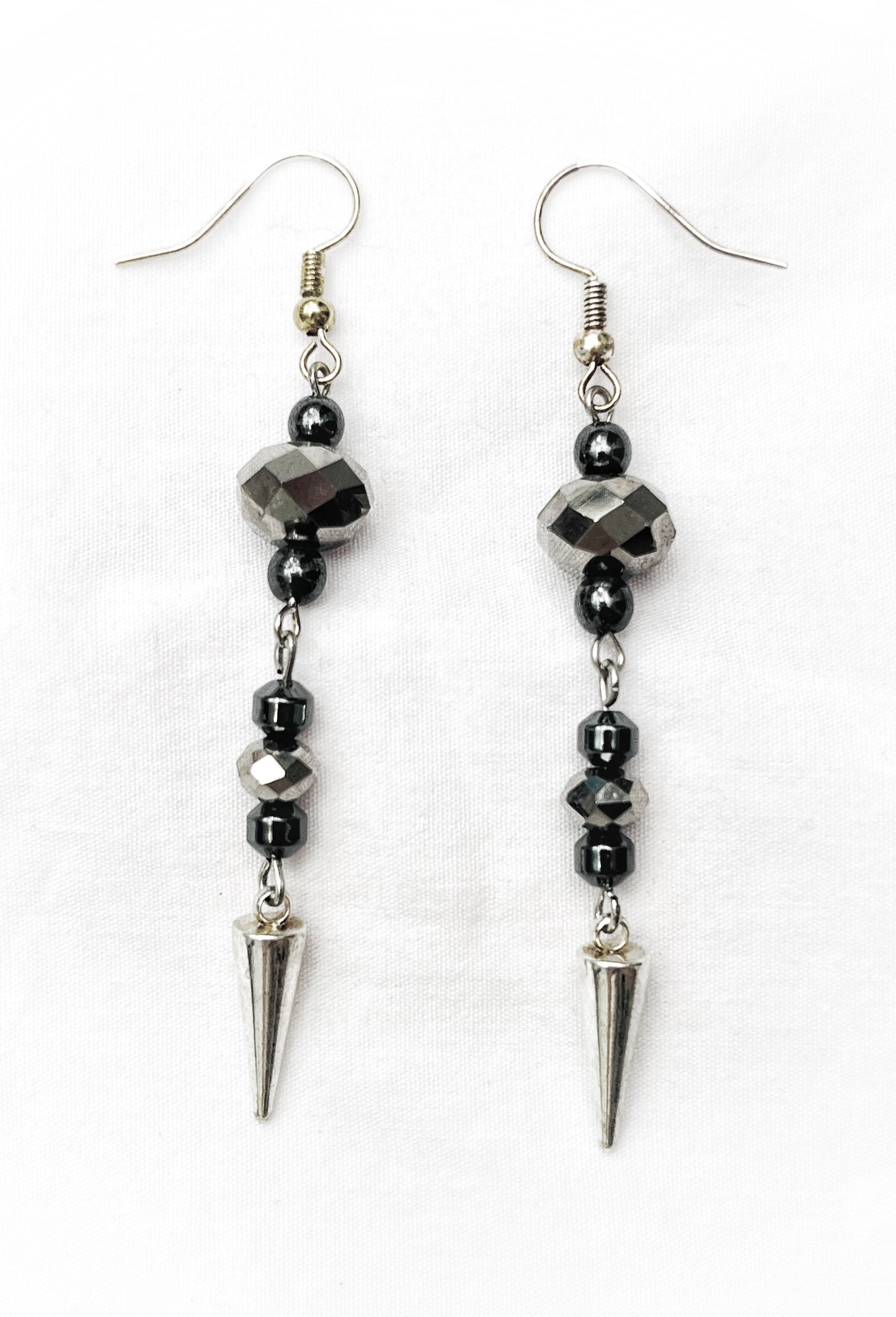 Hematite and Steel Spikes