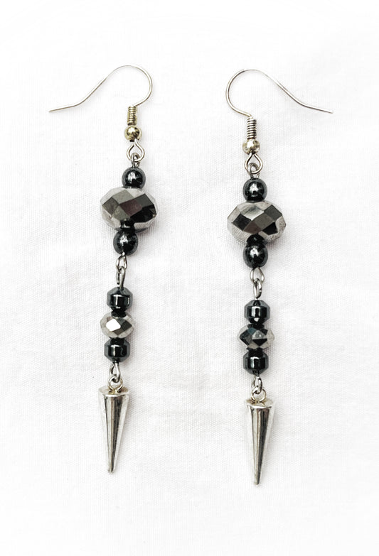 Hematite and Steel Spikes