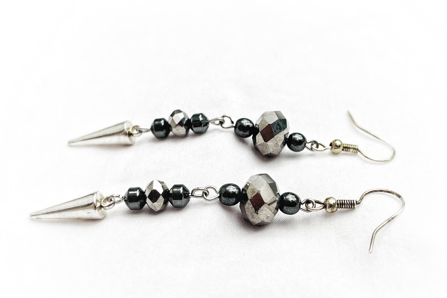 Hematite and Steel Spikes