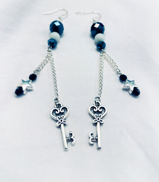 Silvery Stars and Keys (C)