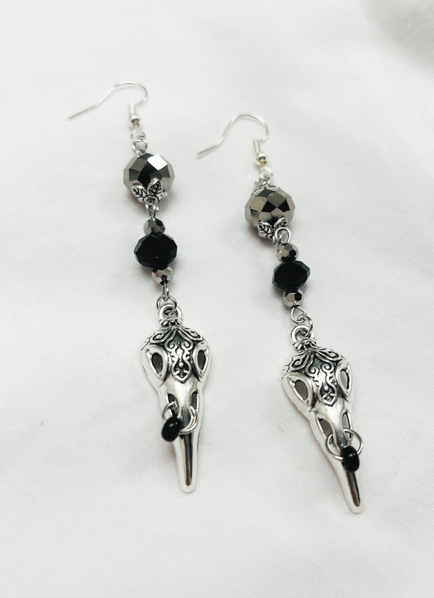 Gothic Raven Skulls