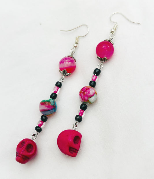 Hippie Skulls (Pink)