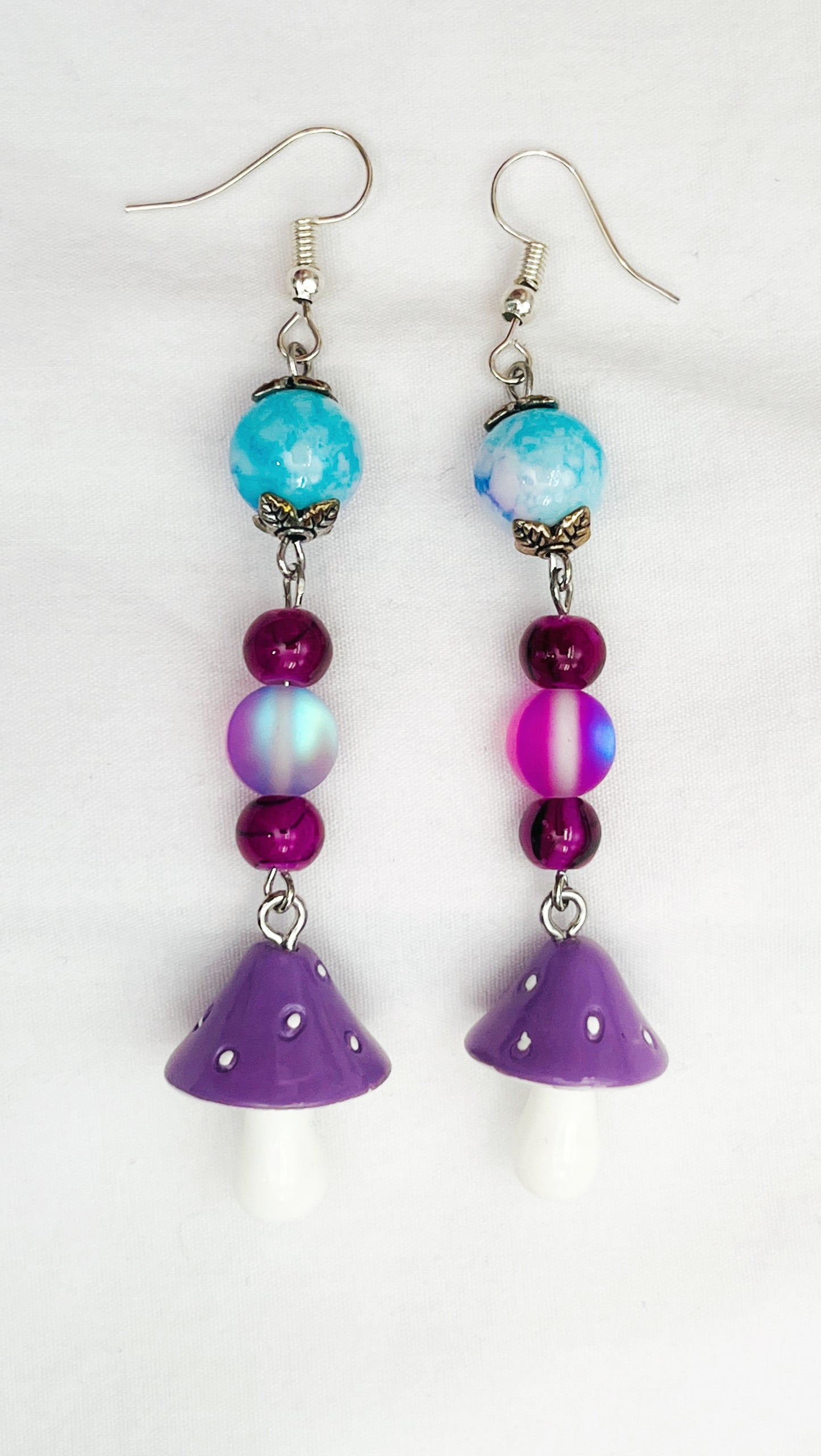 Tie-Died Mushrooms (Purple)
