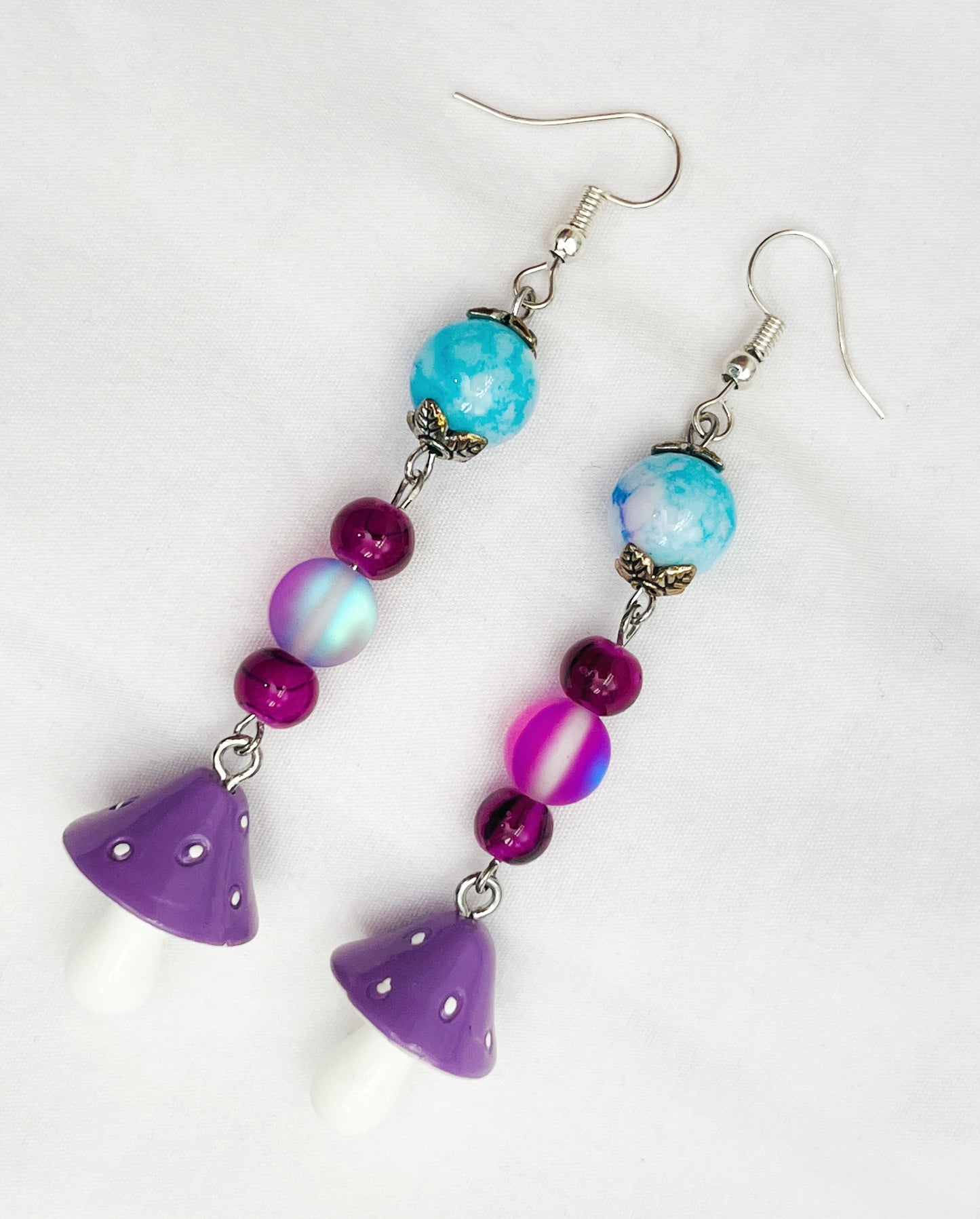 Tie-Died Mushrooms (Purple)